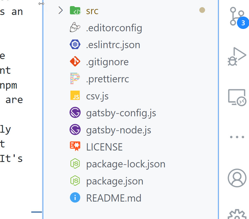 static site dependencies